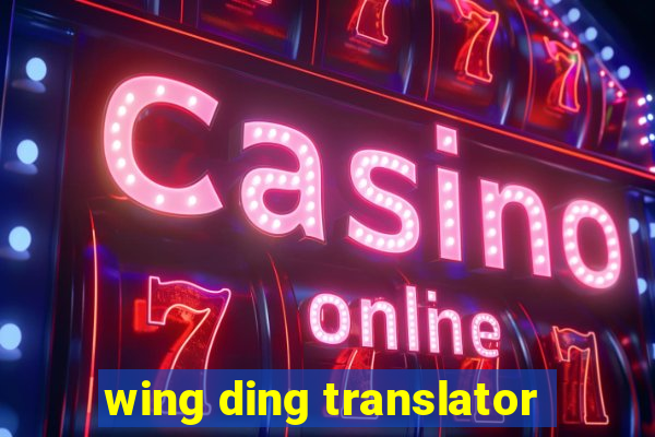 wing ding translator